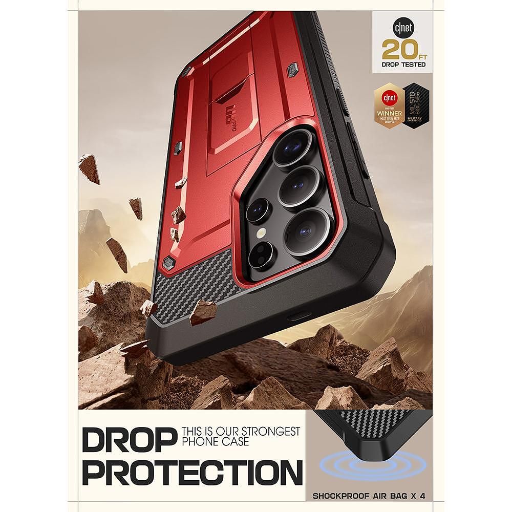 Supcase unicorn beetle pro за samsung galaxy s25 ultra - руди