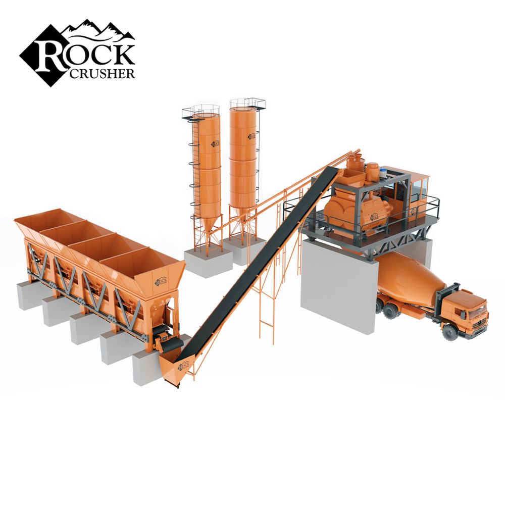 Бетонный Завод от Rock Crusher