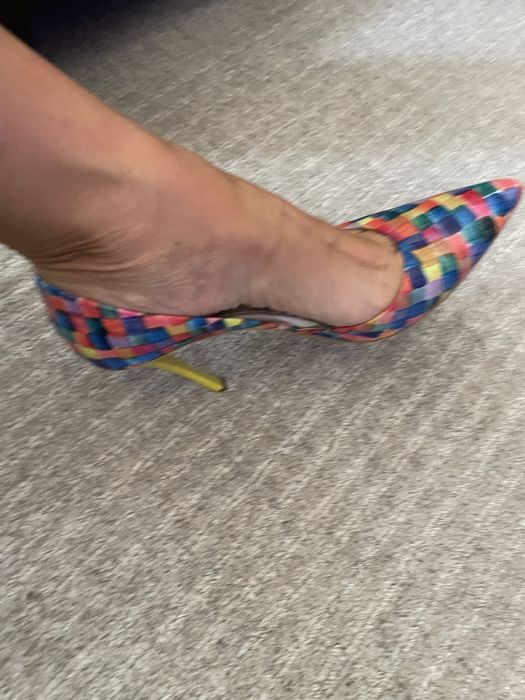 Pantofi piele, stiletto, Maccioni.