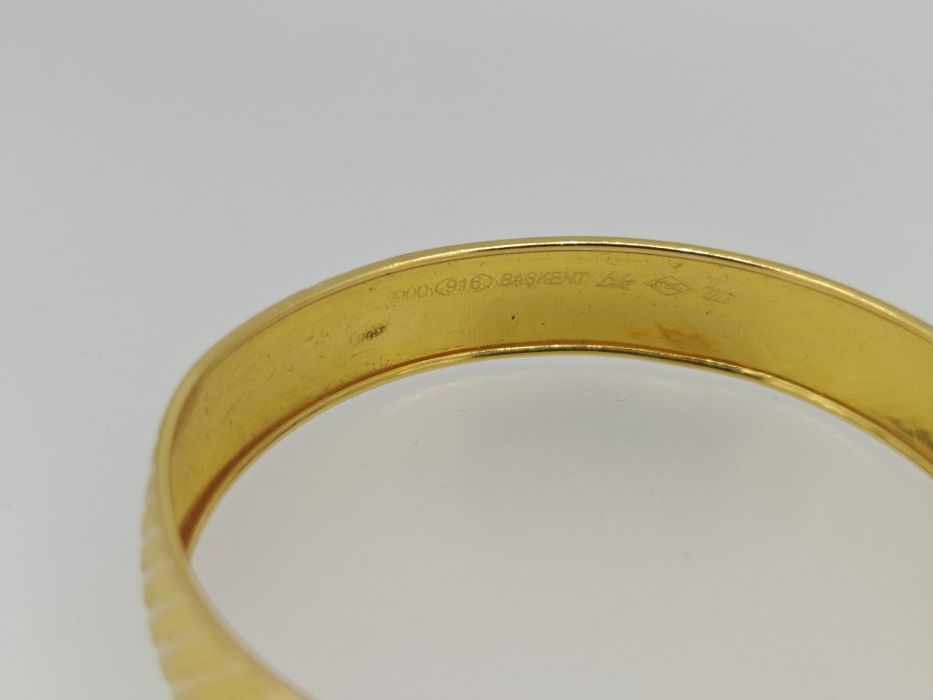 Brățară fixa aur 22k 12.06gr (r)