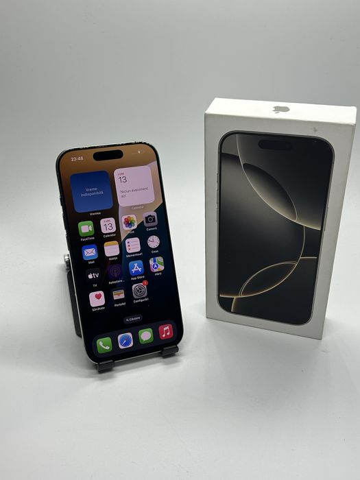 iPhone 16 PRO - 128Gb - APROAPE NOU - Bat 100% + Garantie 1 An