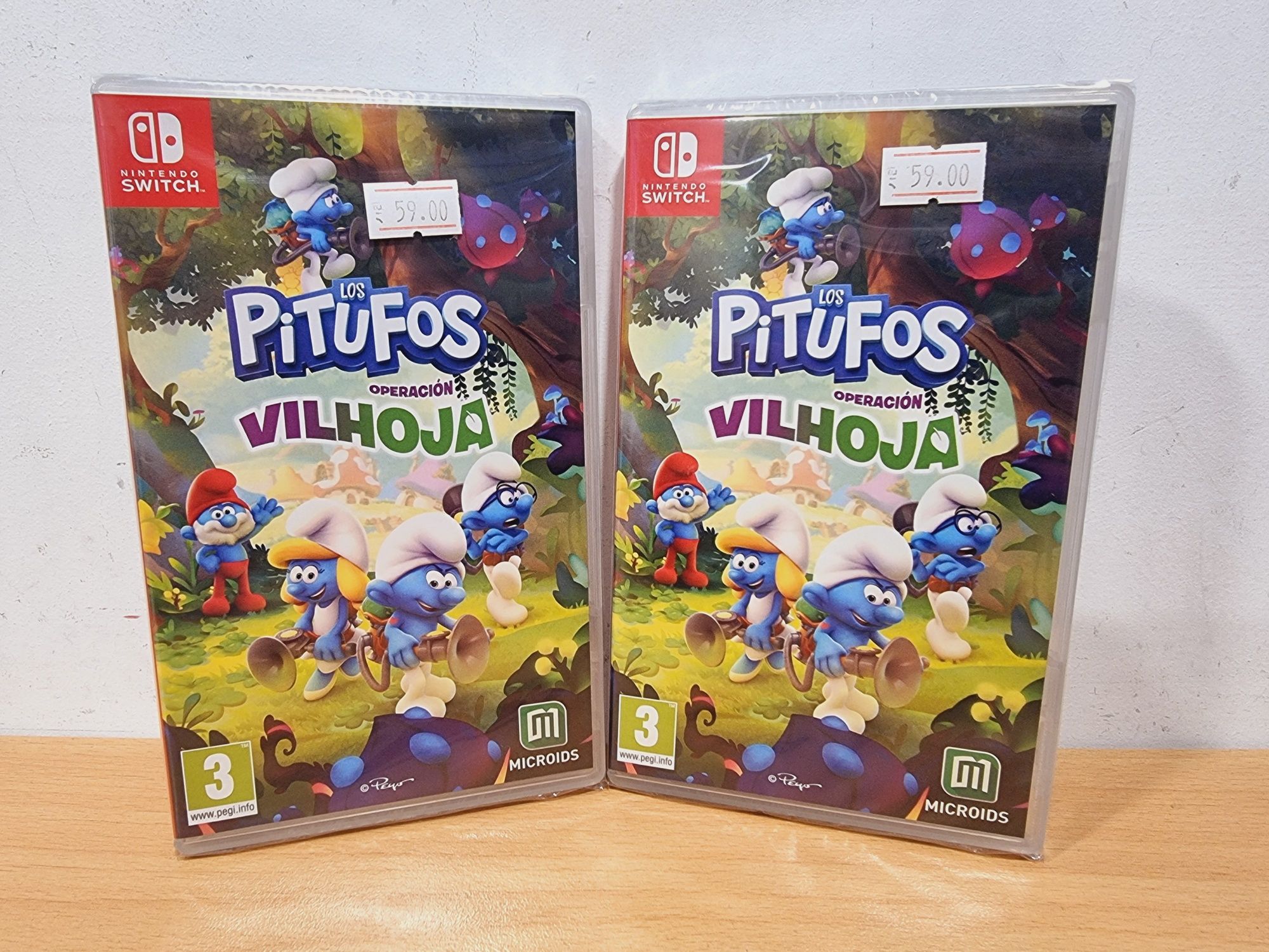 Чисто нова игра The Smurfs Mission Vileaf за Nintendo Switch