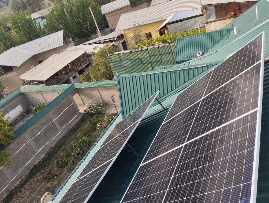 Arzon narxlarda quyosh panelari ornatib beramiz