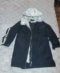 Куртка удлиненная с подстежкой  для девочки.