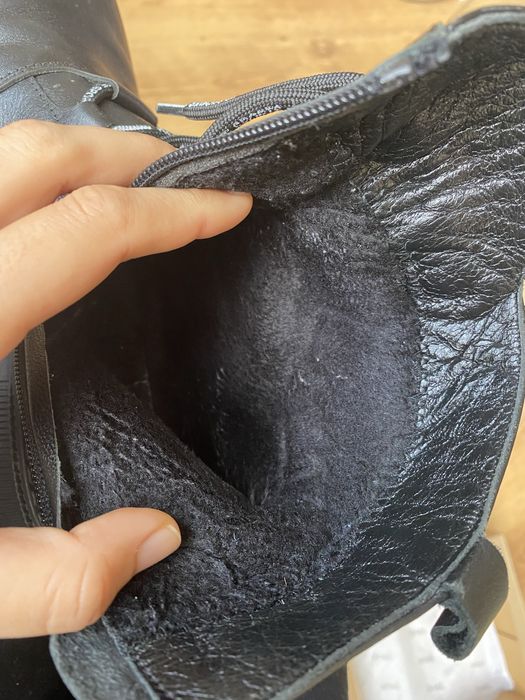 Кожени боти естествена кожа