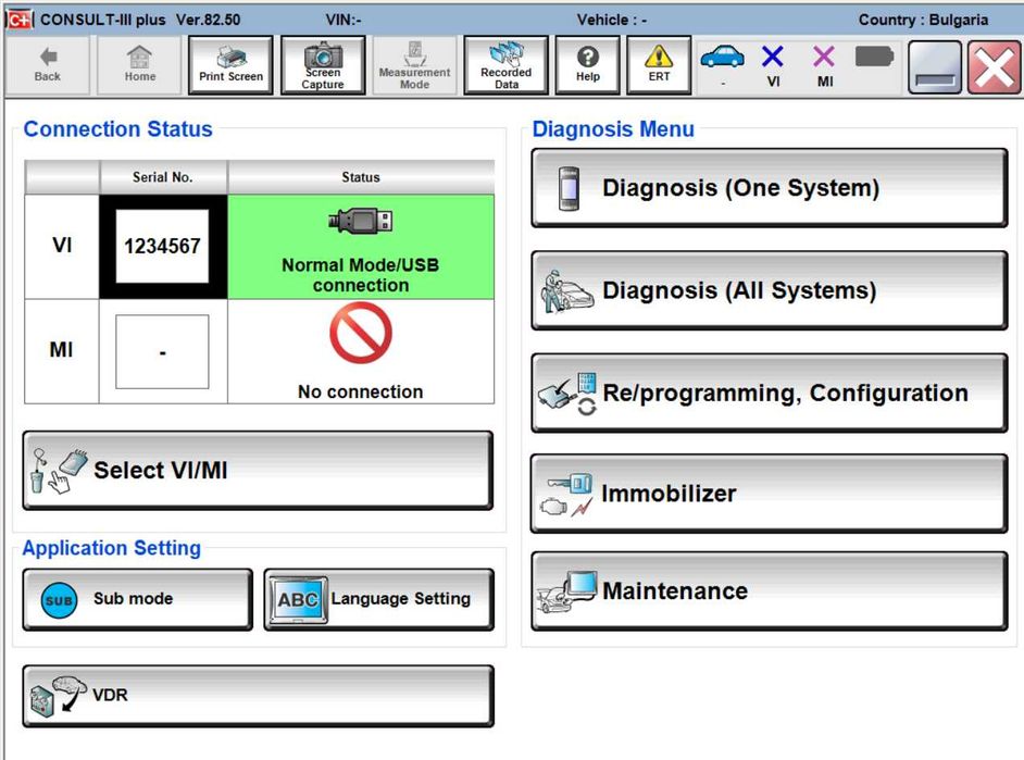 Nissan CONSULT III Plus + OpenPort 2.0 – Диагностика и програмиране