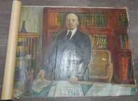 Портрет В. И. Ленина в рабочем кабинете