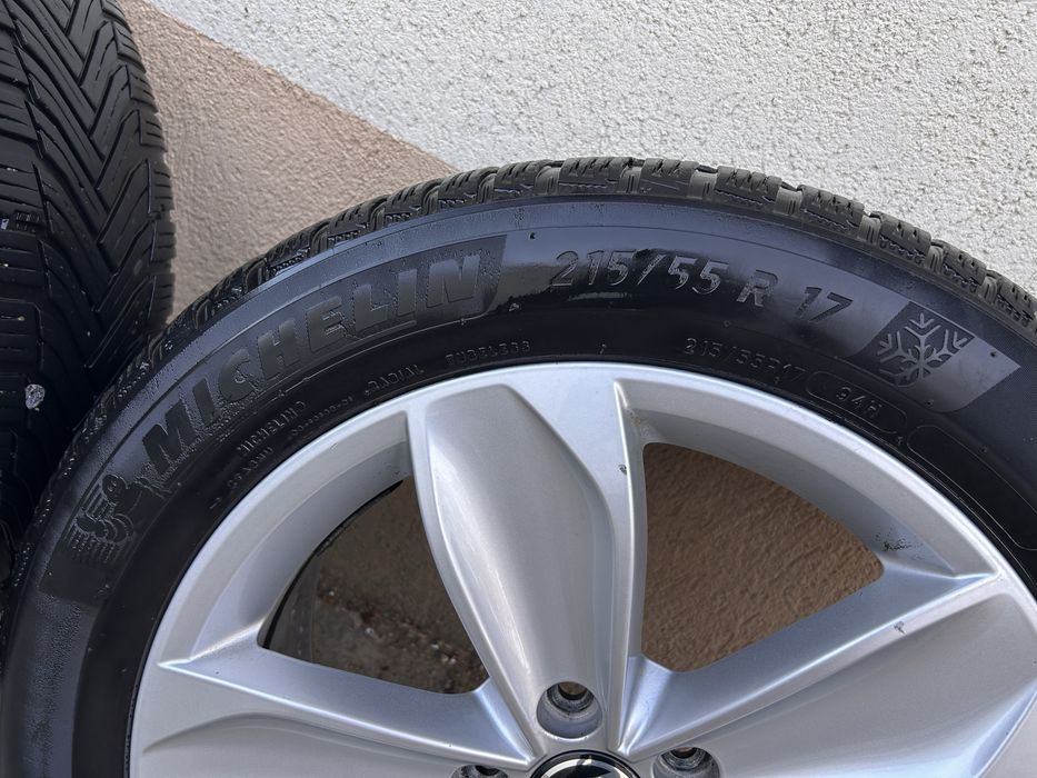 Vand jante 17 originale vw cu anvelope