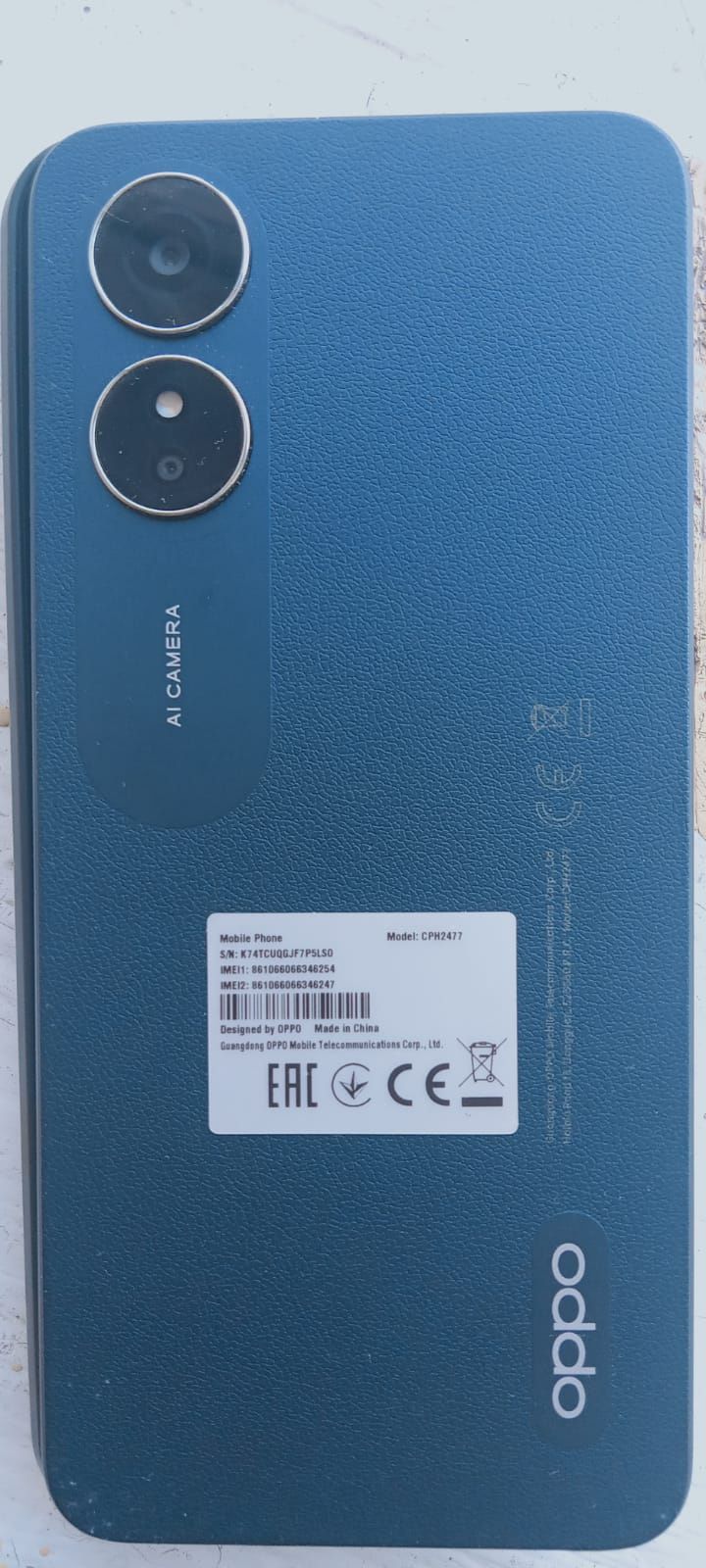 Продам Oppo a17 бу