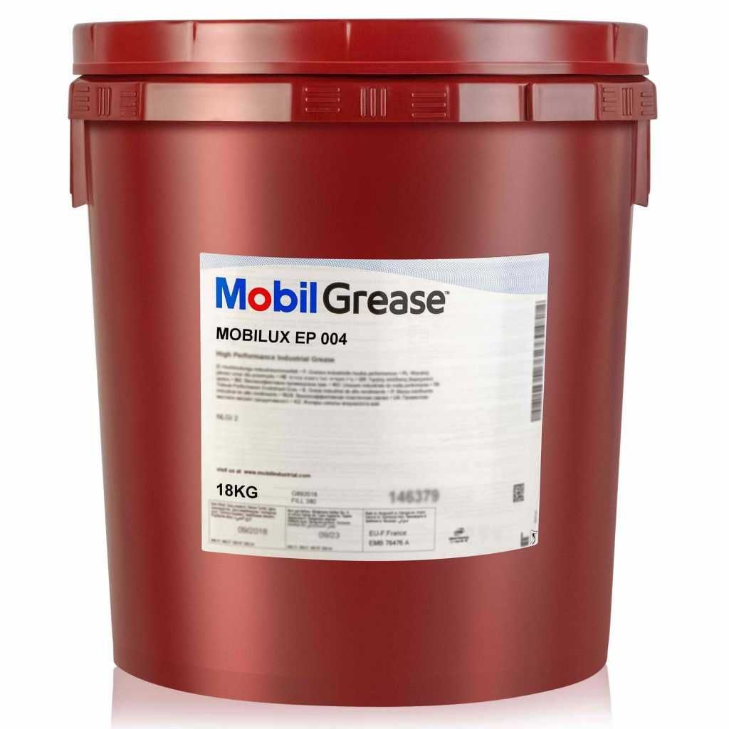 Mobilux EP 004
Полужидкая литиевая смазка