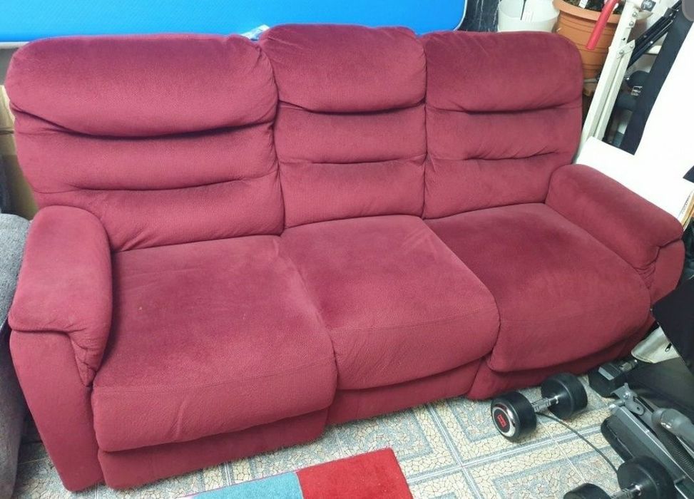 Canapea Kring Sylvie cu 3 locuri, 2 reclinere