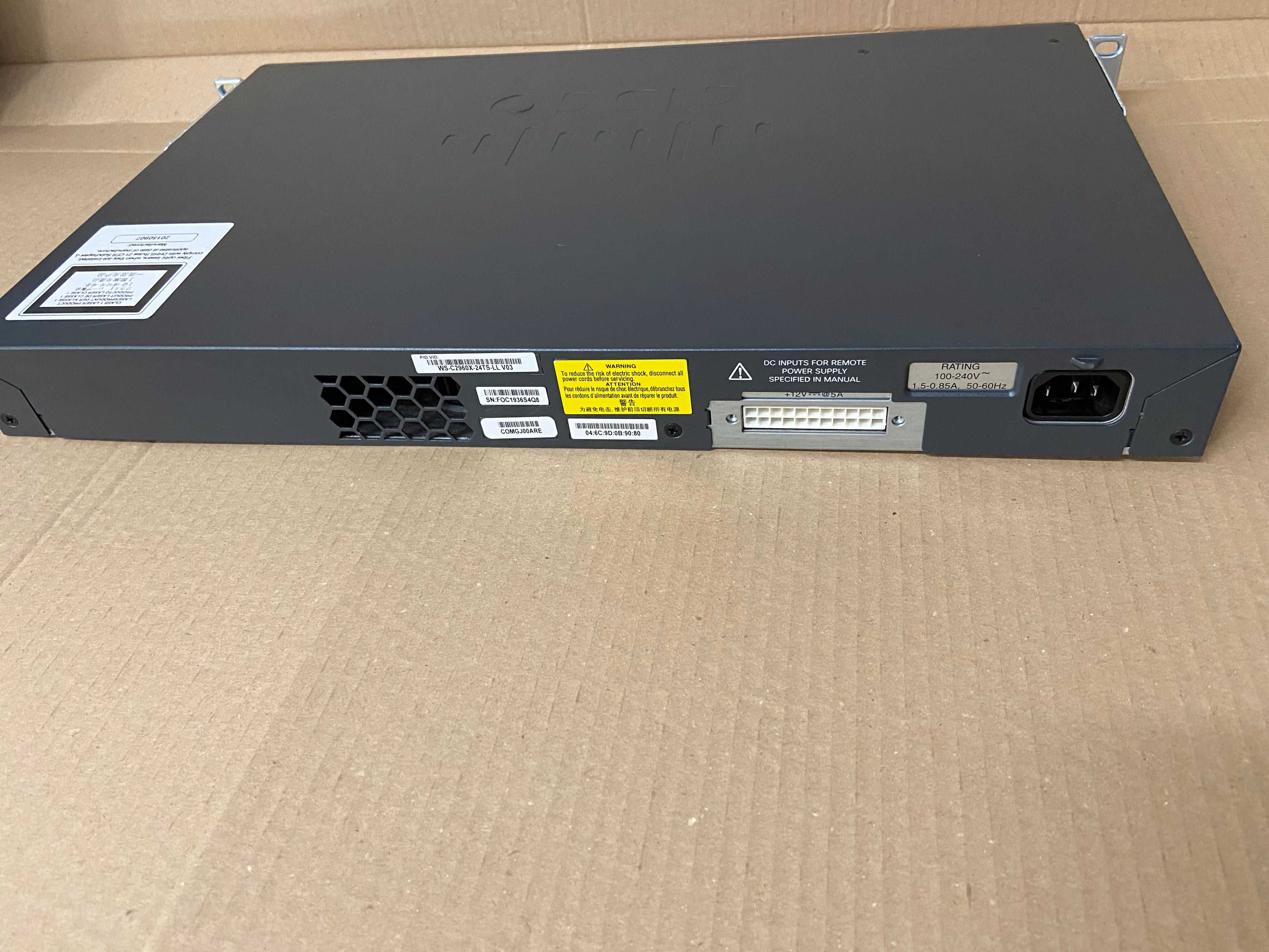 Cisco WS-C2960X-24TS-LL Catalyst гигабитов суич 2960X SFP switch