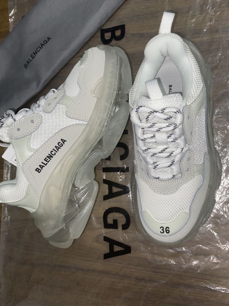 Balenciaga Triple S White