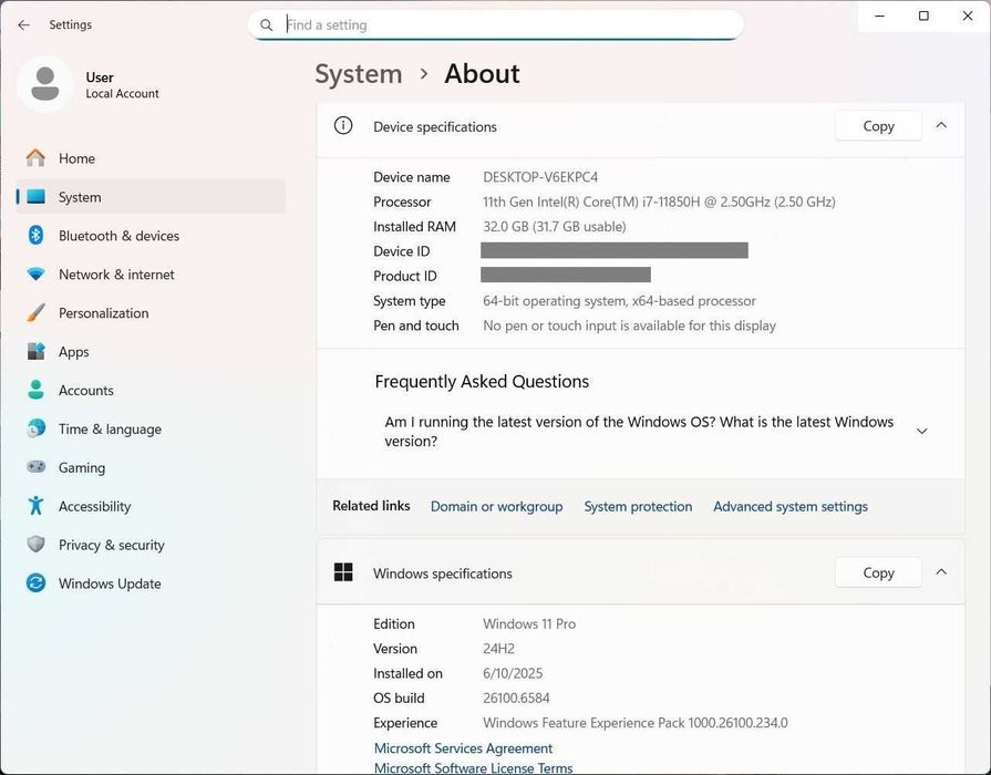 Лаптоп Dell Latitude 5521 (i7, 32GB RAM, 512GB SSD, 15.6-инчов)