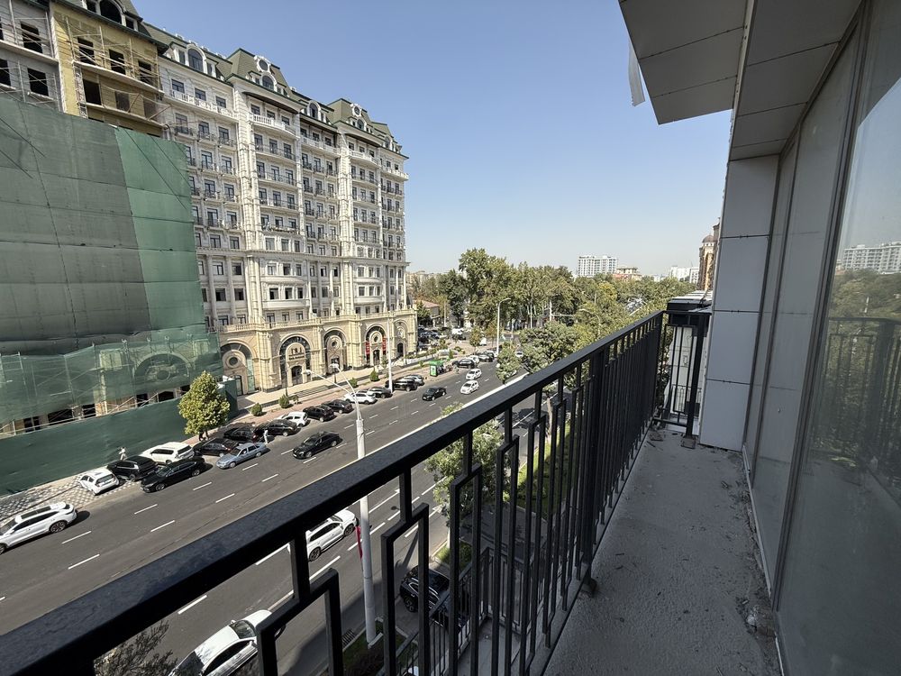 Нукусская Новостройка Nukus Avenue 2 комнатная 5 этаж, 71м2. Черновая