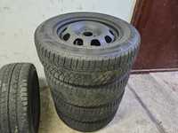 Jante cu anvelope 215/65/R16 M+S iarna 5x114 Renault Kia Nissan Kuga ;