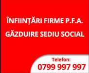 Gazduire sediu social - Recodificare -Înființarea firma