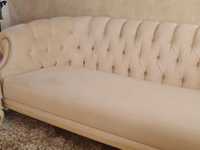 Canapea chesterfield cu 2 fotolii