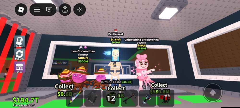 Продаю крутых бреинротов в игре Steal a brainrot