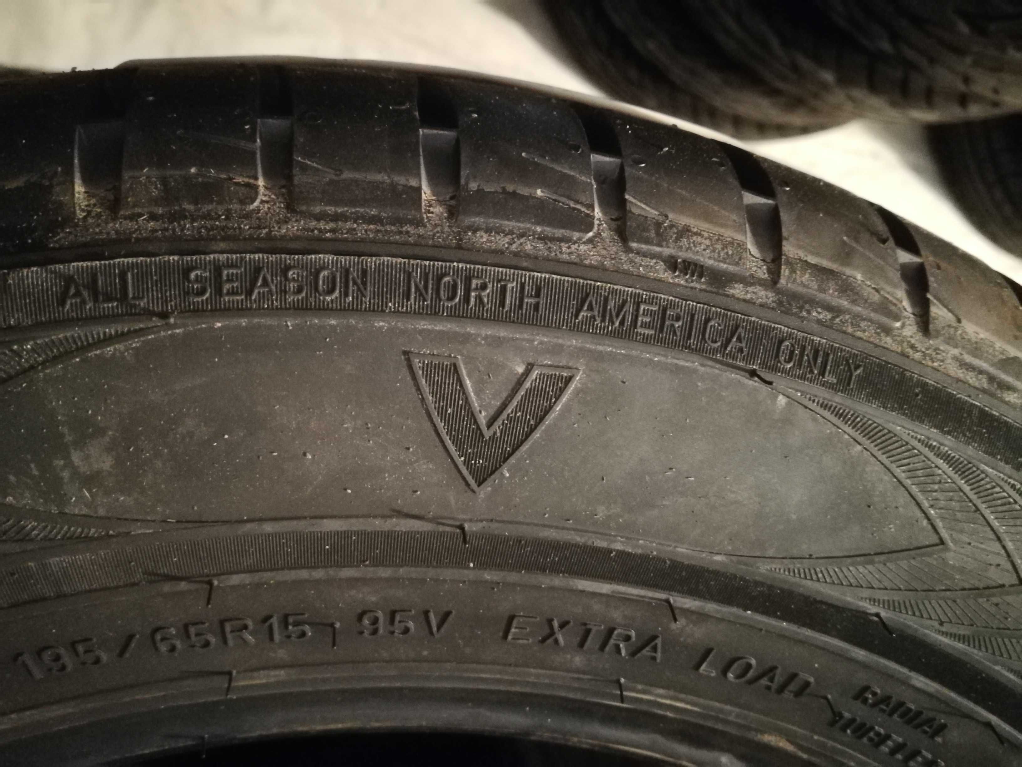 Нови летни гуми R15 195/65 Nokian V XL 95V 81лв. С ДДС
