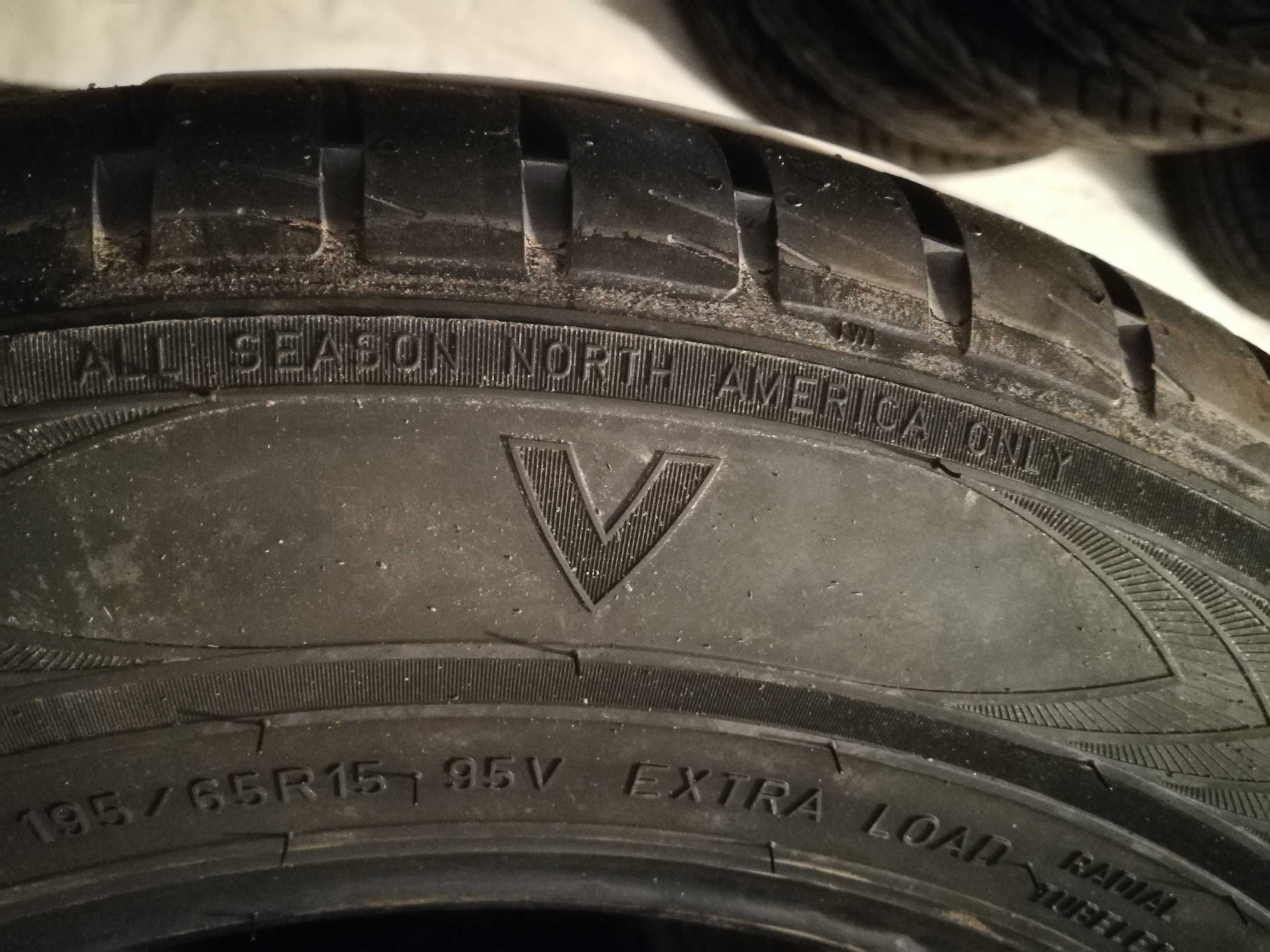 Нови летни гуми R15 195/65 Nokian V XL 95V