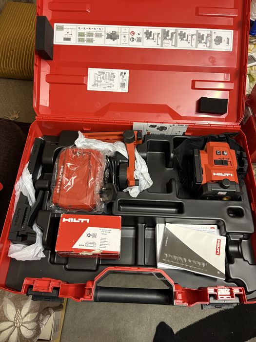 Нов! 11.2025г Hilti Pm50 комплект