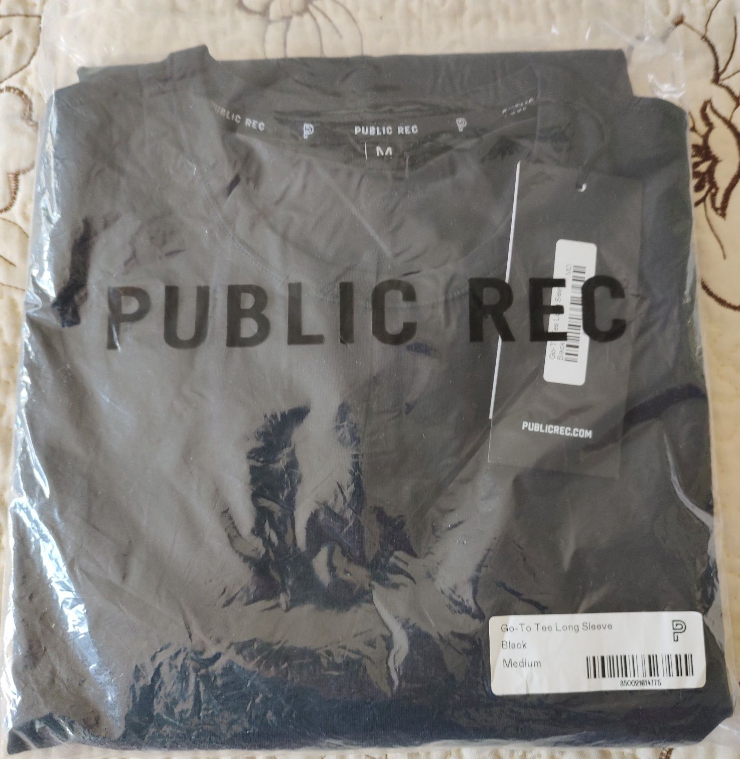 Блуза (хенли) Public Rec с дълъг ръкав - черна, бордо, сива