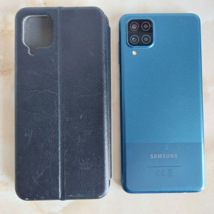 [A12] Vând Samsung Galaxy A12 albastru [sticla spartă dar funcțional]