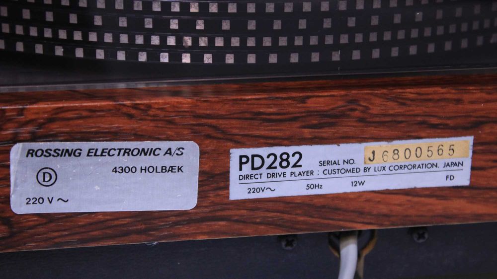 Pick up Luxman PD-282(Shure).