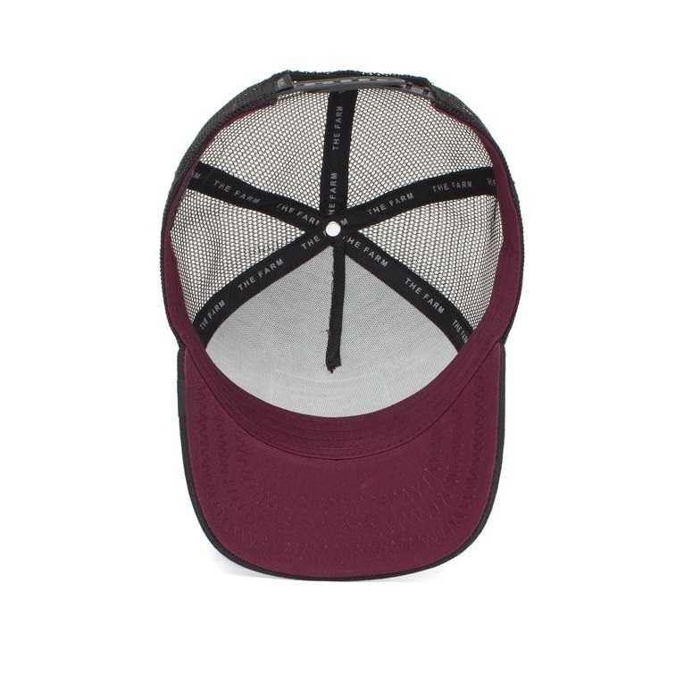 Sapca Goorin Brothers Trucker Primal Boss Rosu Bordo