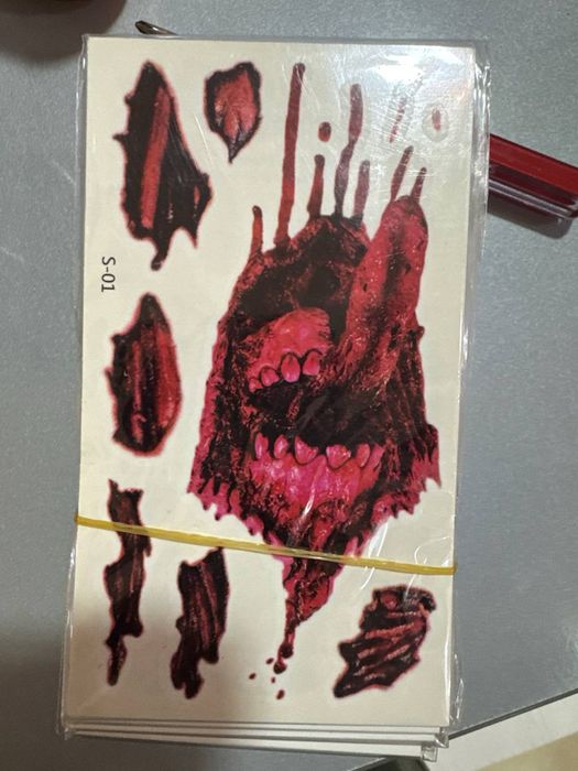 Тату швы "наклейка"