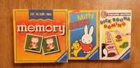 3 jocuri Dick Bruna - Memory, Lotto, Domino