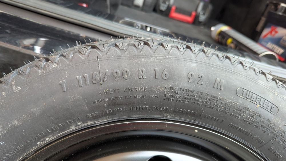 Roată rezerva BMW , 5x120 , 115 / 90  R16 , nouă nefolosită