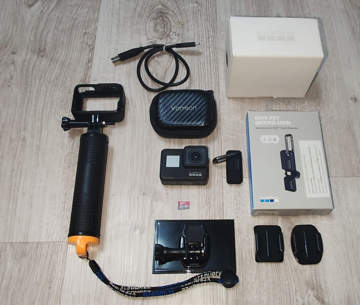 GO PRO 7 HERO BLACK + Подаръци / Топ Оферта/ СУПЕР Цена