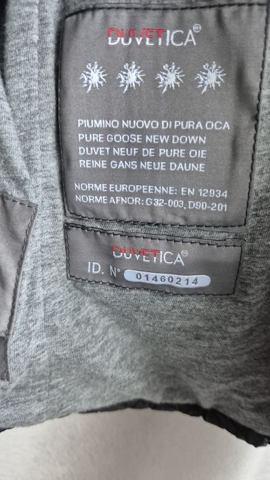 Geaca puf Duvetica nr.S originala