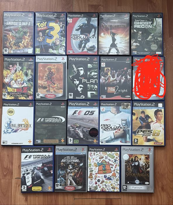 Jocuri ps2 100 lei buc la alegere