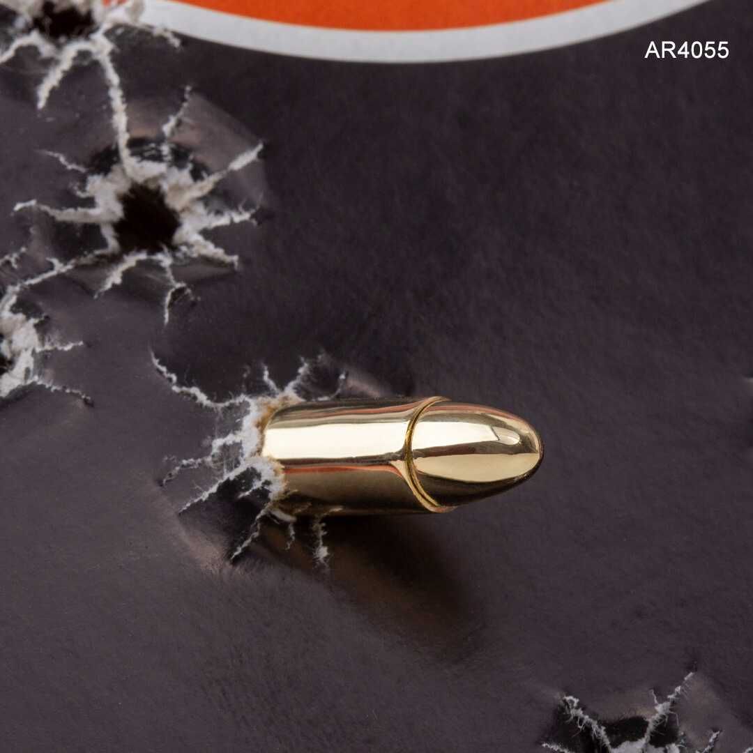 Pandantiv Aur 14K Bullet, 3cm, diametru 6mm [AR4055]