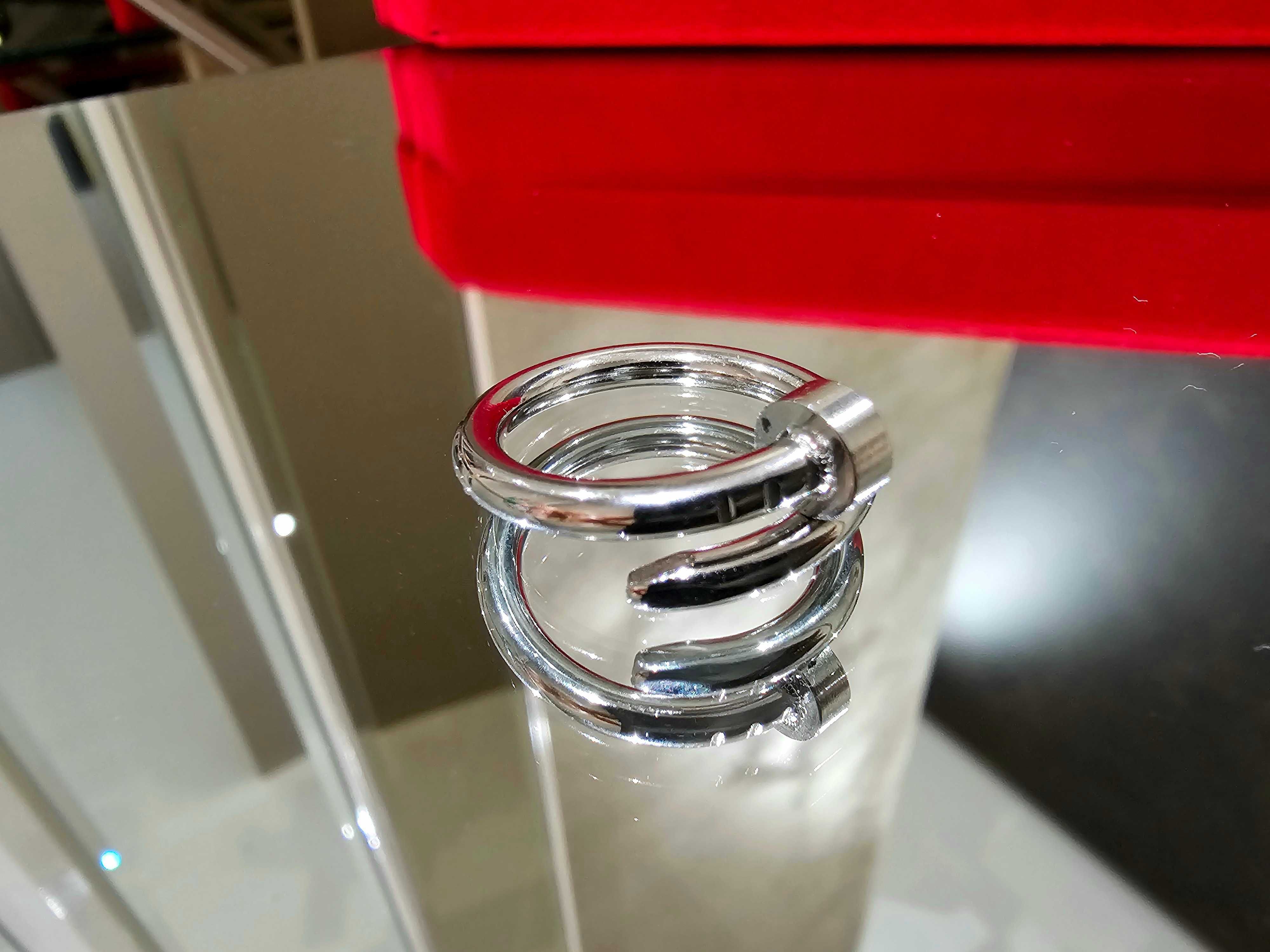 CARTIER Nail Juste un Clou Classic Silver Пръстен Пирон