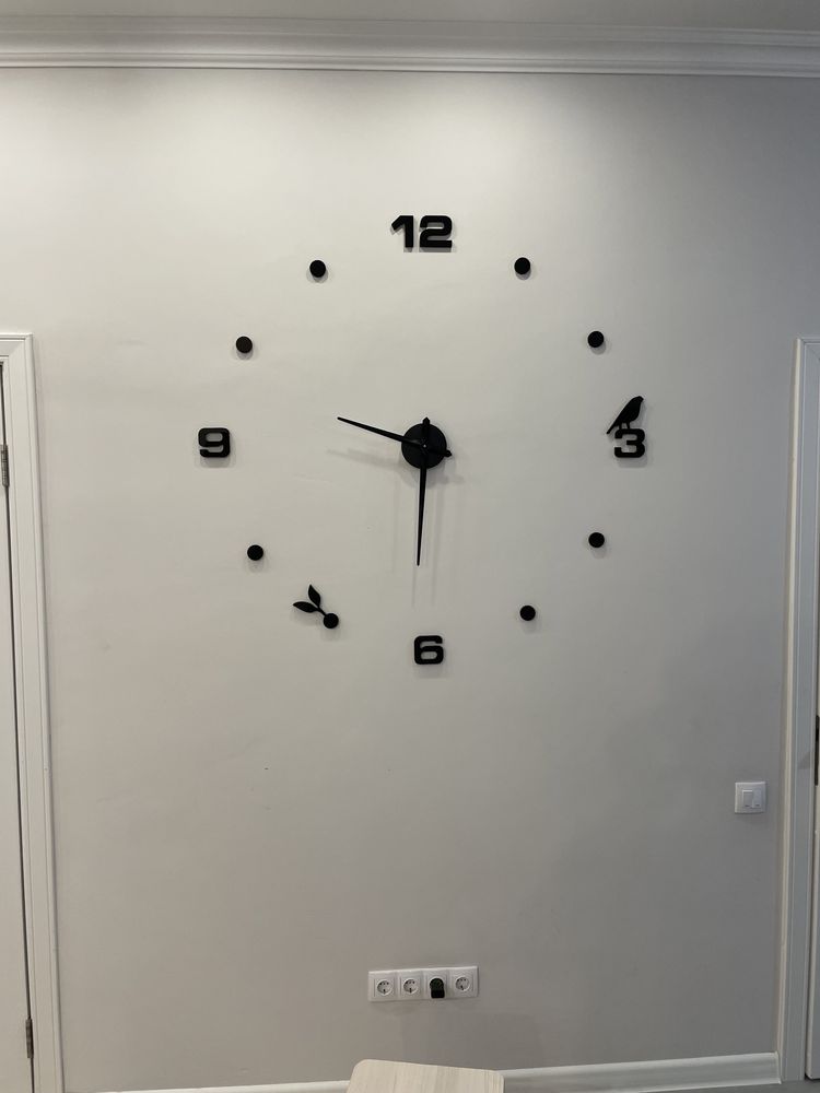 3 D часы на стенные