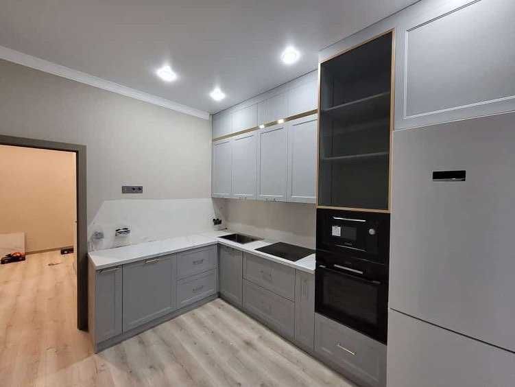 Мебель на заказ Кухонный Гарнитур Прямые Угловые Кухни Шкаф гардероб