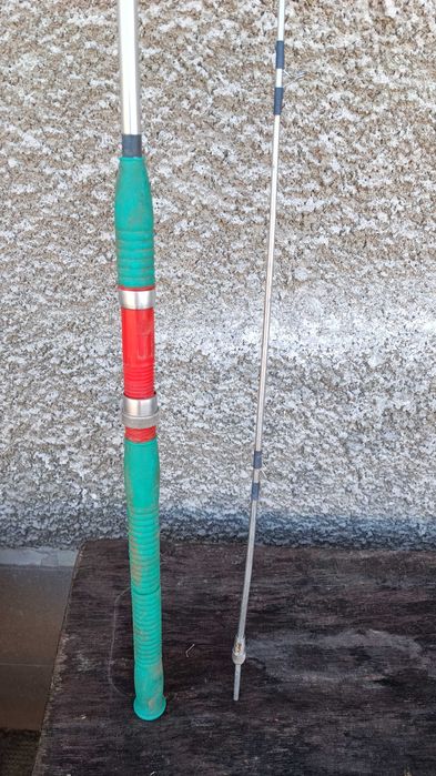 Стара въдица - алуминиева - руска - 185см