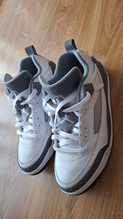 jordan spizike low white/cool grey-anthracite blanc