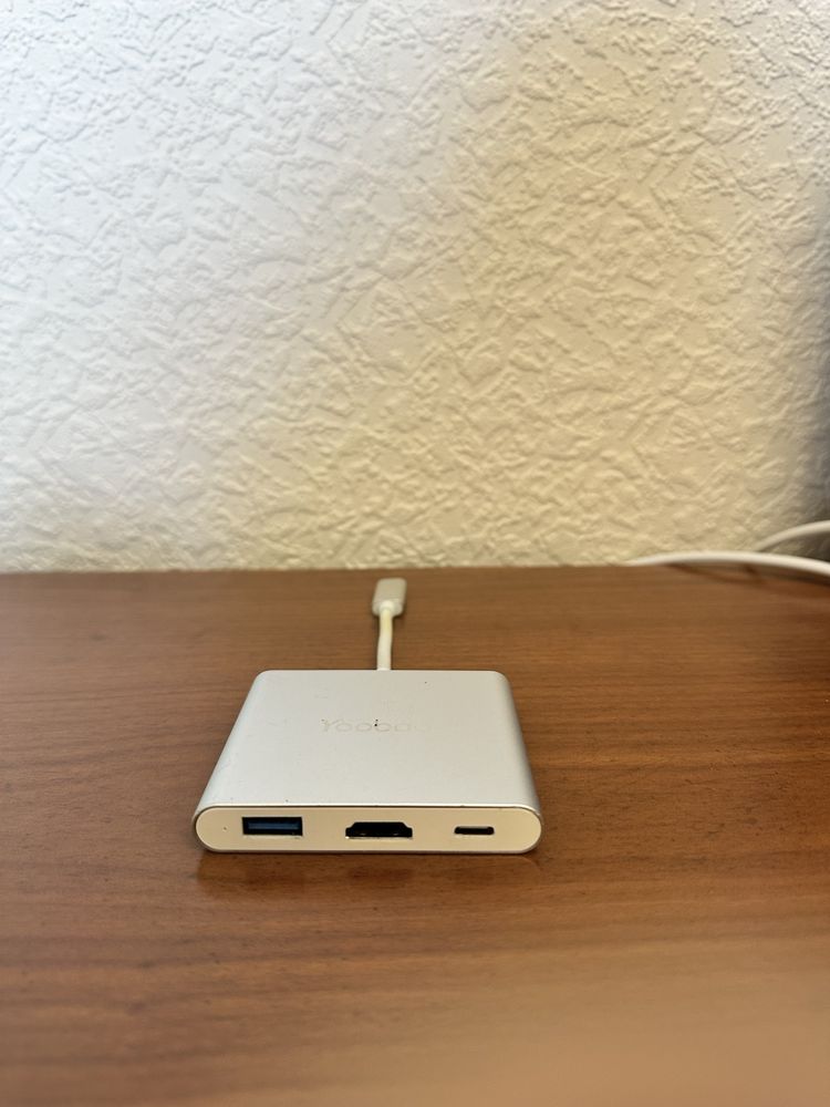 Адаптер Переходник USB-c на USB, HDMI, USB-c для Apple Macbook