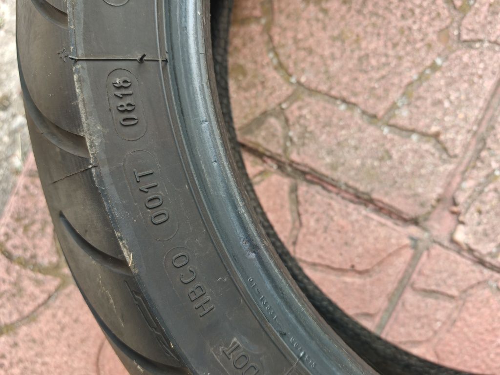 Мото гуми Michelin 160/60 17 и 120/70 17 dot18