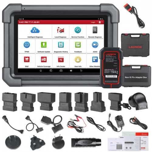 LAUNCH X431 PRO TT Diagnostic Tool ECU Coding Bi-Directional CANFD