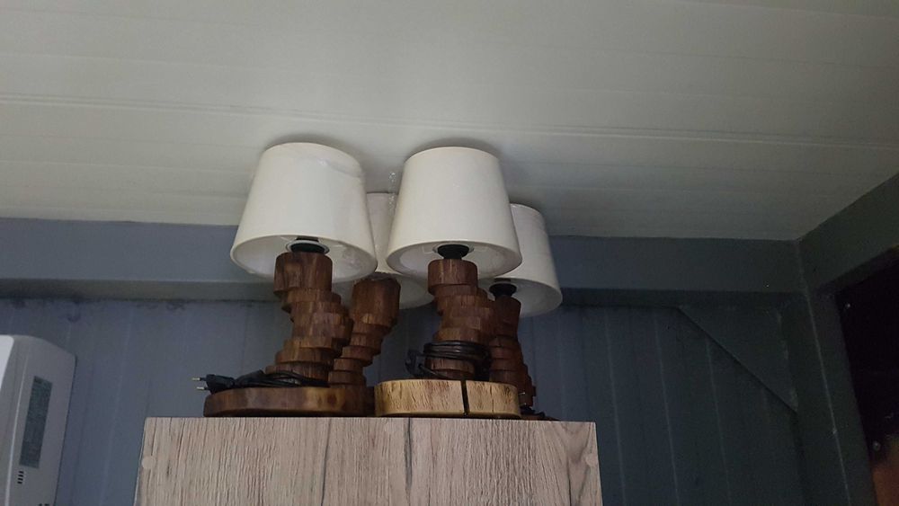 Декоративни лампи от масив ( Промо 50 лв.)