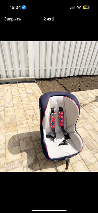 Автокресло joie в интересной расцветке