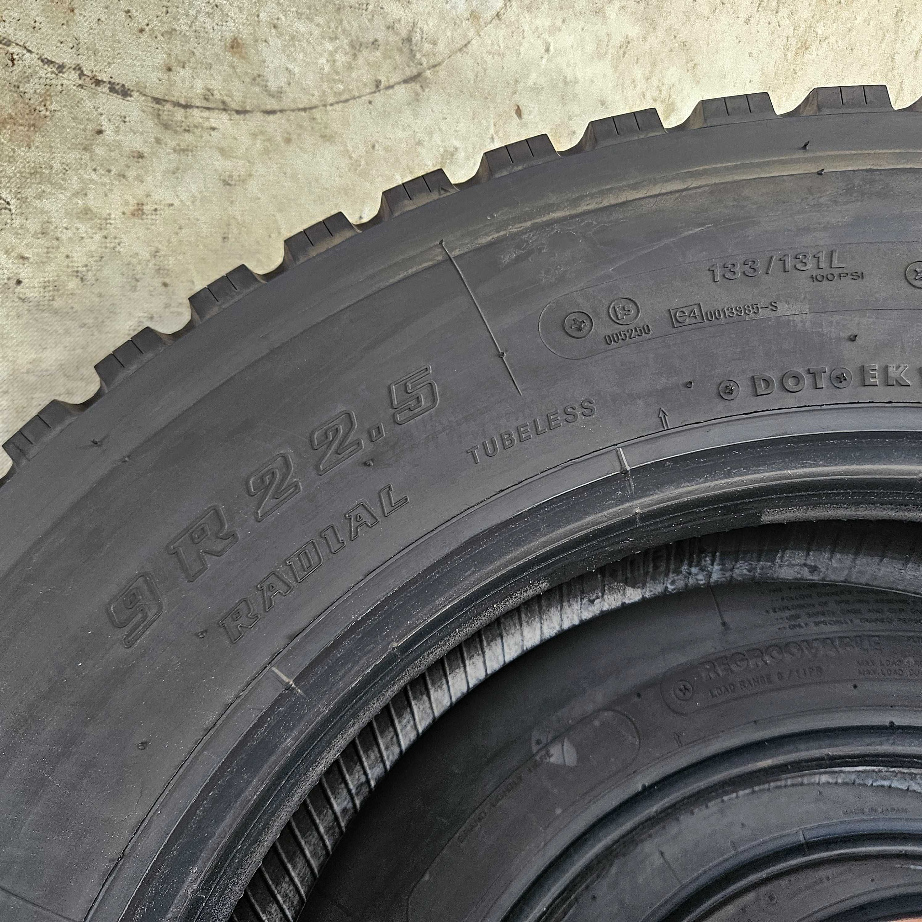 Тежкотоварни гуми 9R22.5 Bridgestone M840 133/131L M+S 14PR Japan