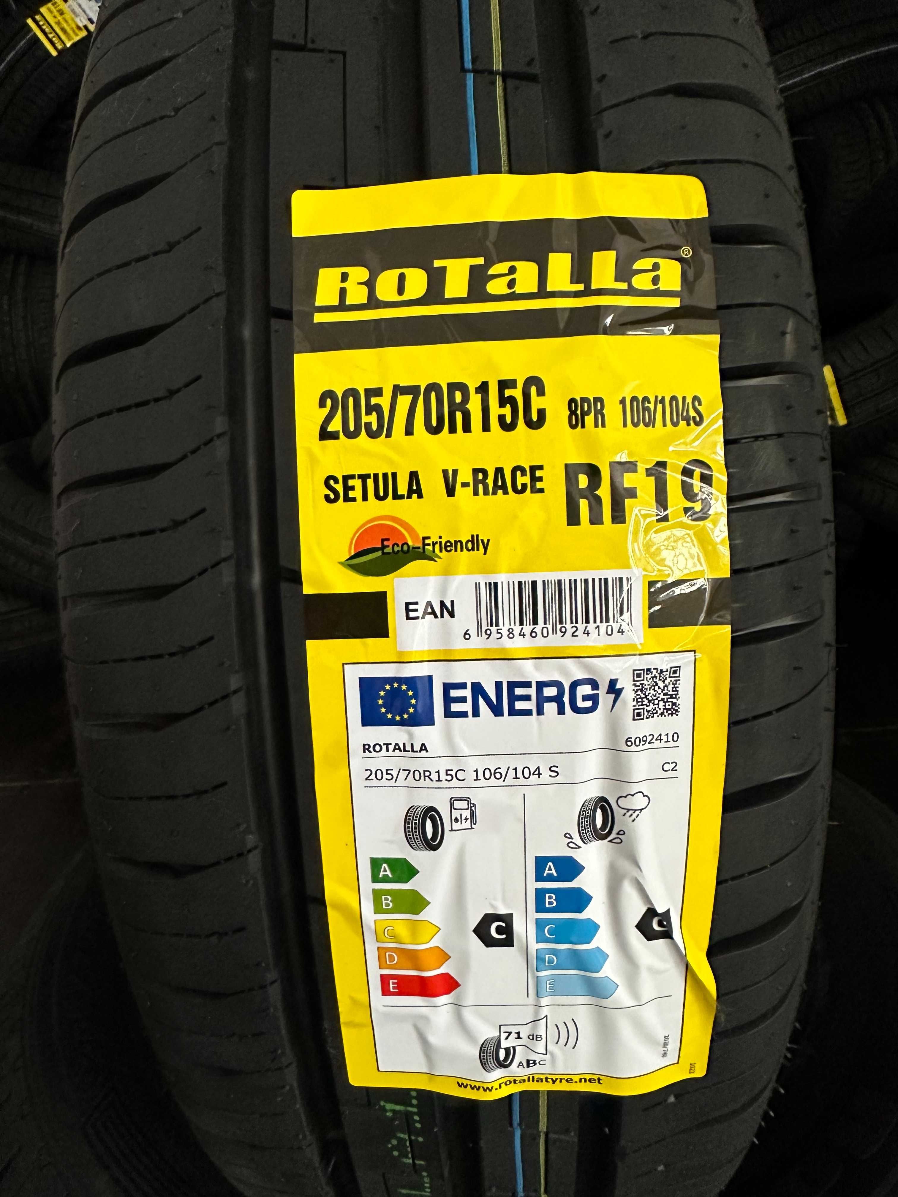 Нови Летни Бусови Гуми ROTALLA SETULA RF19 205/70R15C 106/104S Нов DOT