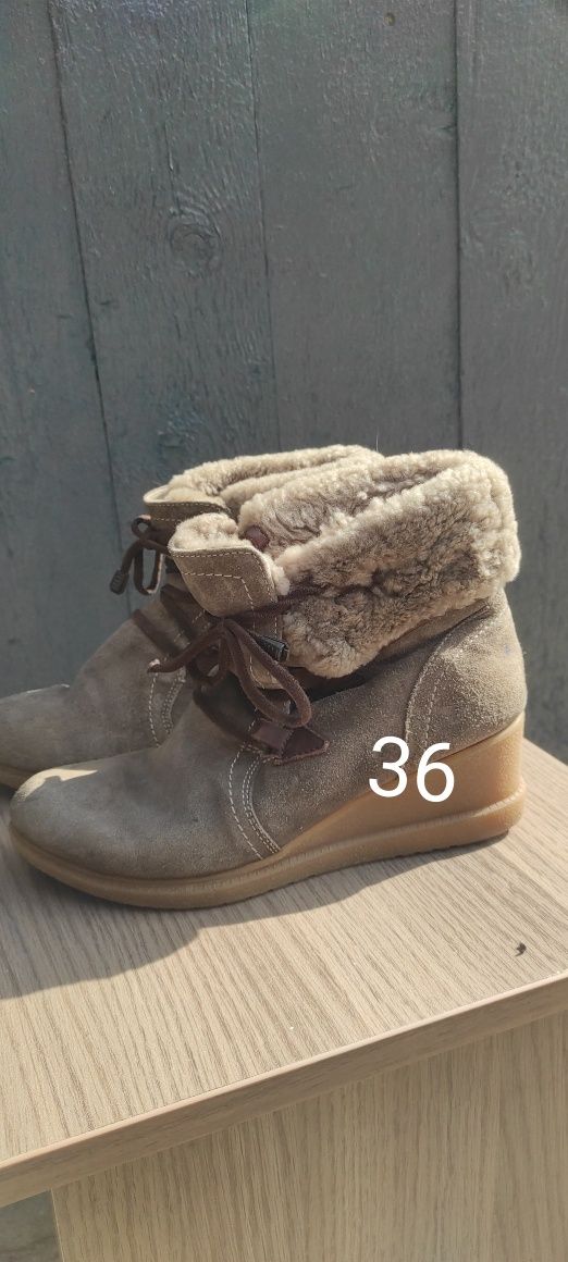 Зимняя обувь. Размер указан на фото.